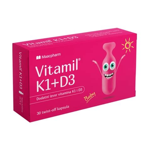 Vitamil K D Twist Off Kapsula Eapoteka