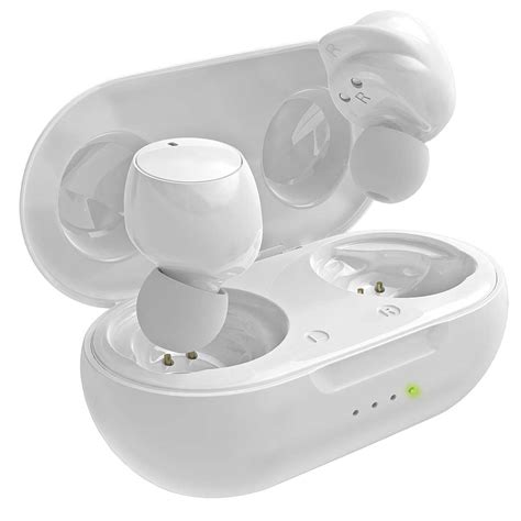 Coby True Wireless Earbuds With Secure Fit Sports Tips White Fesco