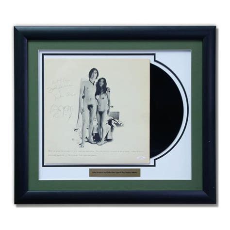 John Lennon And Yoko Ono Signed Two Virgins Album