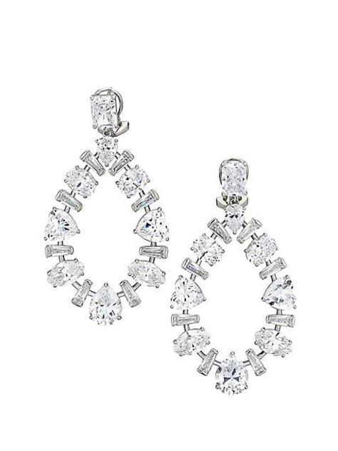 Adriana Orsini Crystal Earrings Editorialist