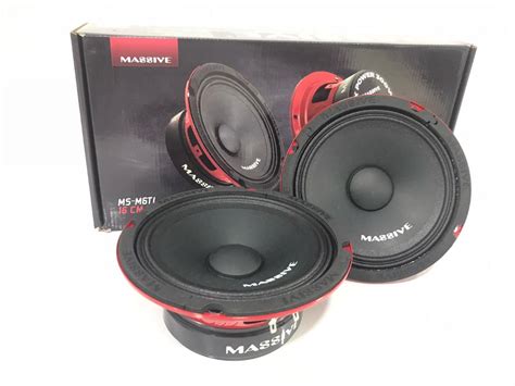 MASSİVE MS M6TL 300 WATT 100 RMS PROFESYONEL MİDRANGE SES SİSTEMLERİ