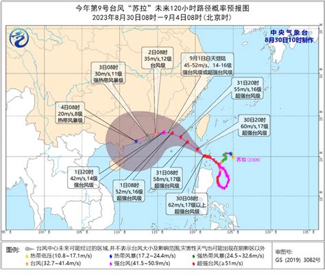 2023广东台风最新消息：9号台风“苏拉”登陆地点路径轨迹 闽南网