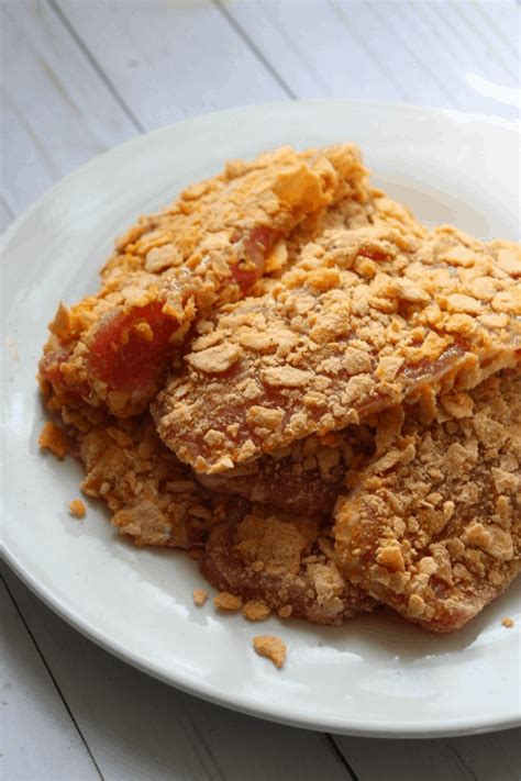 Potato Chip Crusted Fried Chicken Recipe The Homespun Hydrangea