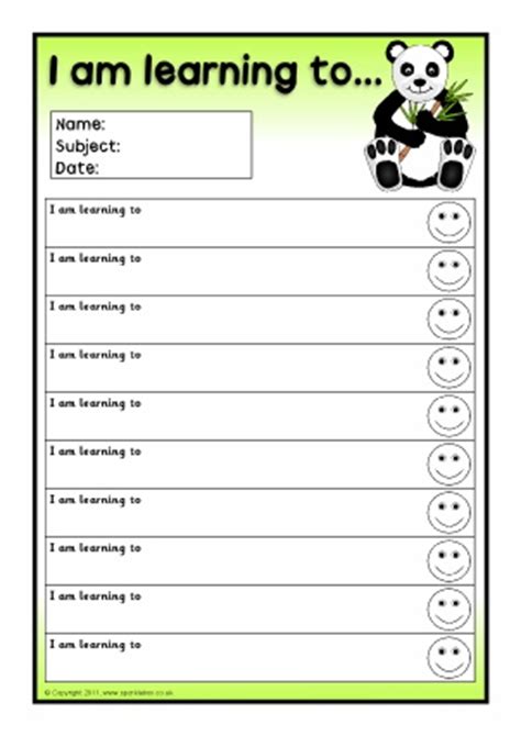 Panda Themed Classroom Printables SparkleBox