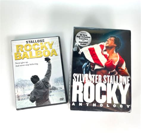 The Rocky Anthology DVD 2001 6 Film Set Sylvester Stallone NEW