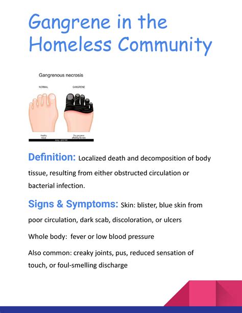 Quiz 5 Quiz Gangrene In The Homeless Community Definition