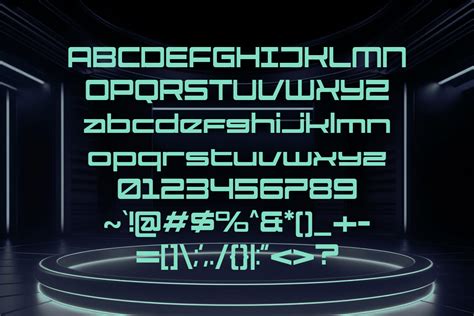 Quabork Futuristic Square Fonts Konstantine Studio