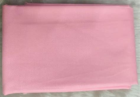 Light Pink Plain Cotton Shirting Fabric Handwash At Rs 60 Meter In Surat