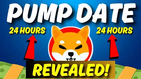 Hours From Historic Event Exact Pump Date Revealed Shiba Inu