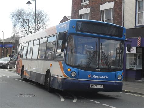 Stagecoach 33821 Dennis Dart SLF Alexander ALX200 Seen I Bus