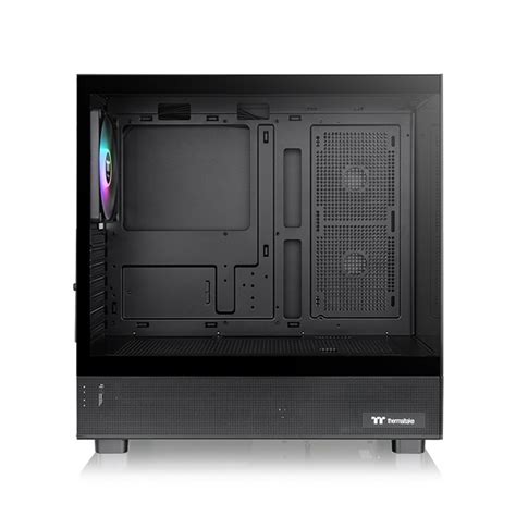 Case Thermaltake View Tg Argb Black Atx Mid Tower M U En Fan