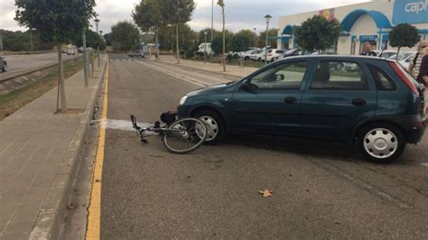 Una ciclista de 66 años atropellada en la N 340 en Altafulla