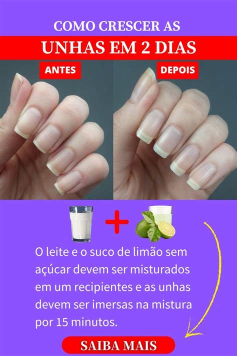 Como crescer as unhas em 2 dias essas dicas simple e fácil que você