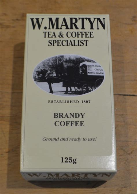 Brandy Coffee | W Martyn - Tea & Coffee Specialist and Retailer of Fine Foods