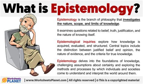 What Is Epistemology Definition Of Epistemology