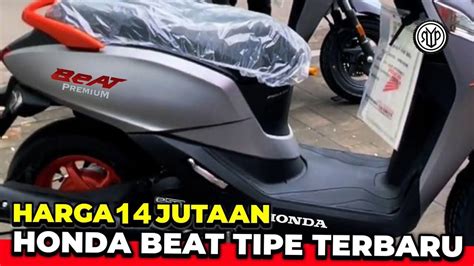 Jutaan Aja Sob Honda Beat Premium Resmi Rilis Ban Lebar