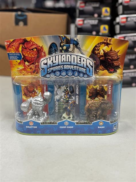 2011 Skylanders Spyro S Adventure Silver Eruptor Variant Series 1 Rare Ebay