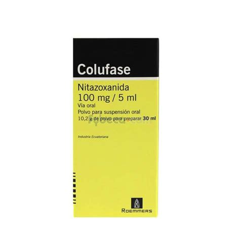 Colufase 100 Mg 5 Ml En 30 Ml Frasco Fybeca