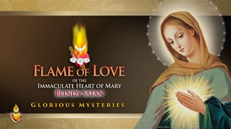 Live Flame Of Love Rosary Glorious Mystery And Chaplet Of The Adored