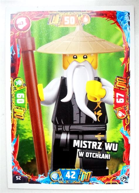 Karta Lego Ninjago Seria Mistrz Wu R