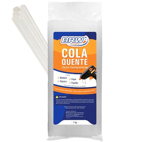 Kg Refil Cola Quente Bast O Semi Tr Fino Brw Lupel