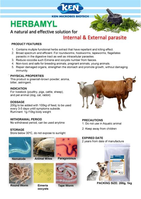 HERBAL BASED BIO PESTICIDE FOR LIVESTOCK Ken Microbes Biotech Sdn Bhd