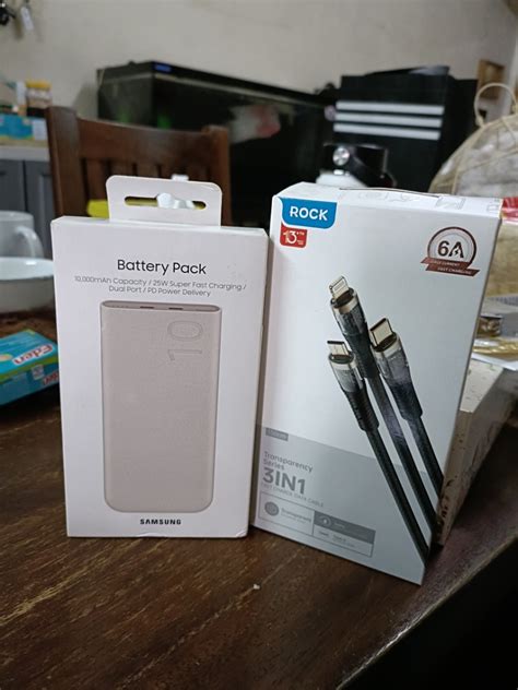 Samsung Battery Pack Powerbank W Sealed Original With Free Rock In