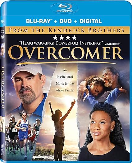 Overcomer Blu Ray Dvd Alex Kendrick Priscilla Shirer Shari Rigby Cameron