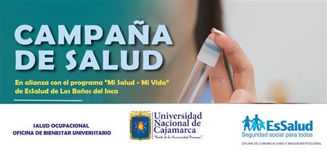 Campa A De Salud Essalud Universidad Nacional De Cajamarca