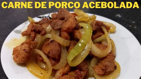 CARNE DE PORCO ACEBOLADA YouTube