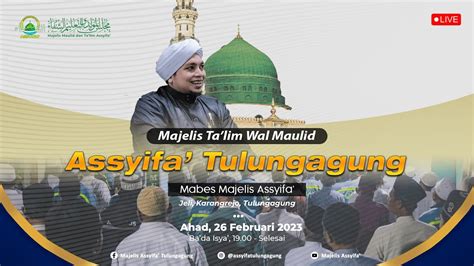 Live Pengajian Rutin Malam Senin Mabes Majelis Assyifa Jeli