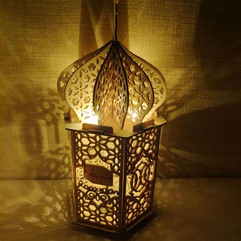 Diy Eid Lanterns Hari Raya Aidilfitri Wooden Craft Kit Shopee Malaysia