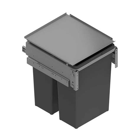 Cubo Basura Ecológico Rectangular 35 L 35 L para Cajón Cocina