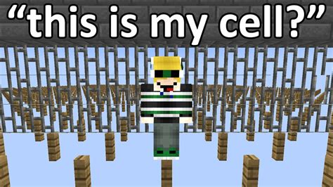 Minecraft But I Get Sent To Parkour Prison Youtube