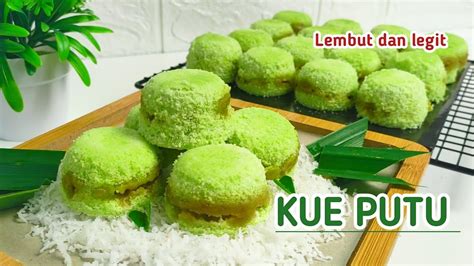 RESEP KUE PUTU TANPA CETAKAN BAMBU HASILNYA LEMBUT EMPUK DAN GURIH