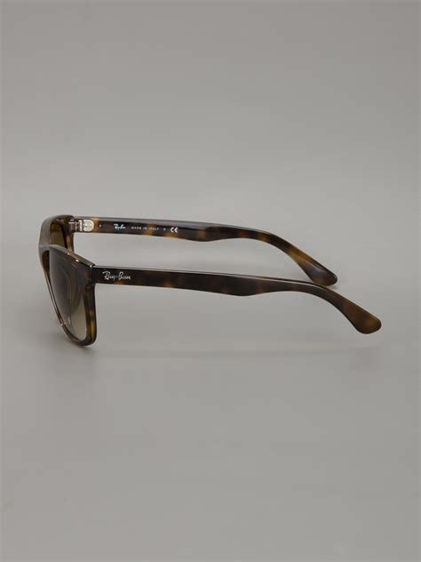 Ray Ban Tortoise Shell Sunglasses In Brown For Men Lyst