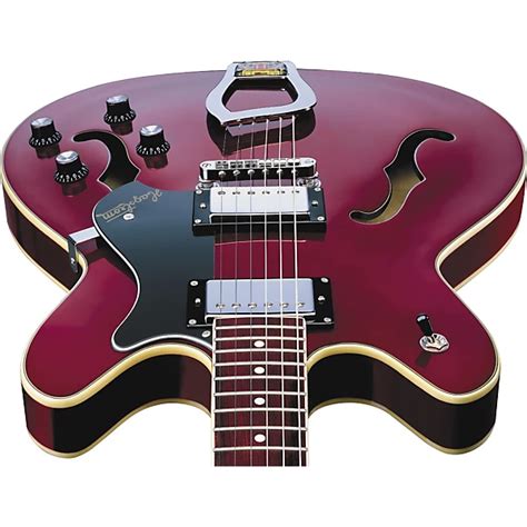 Hagstrom Viking Semi Hollowbody Electric Guitar Wild Cherry Guitar Center