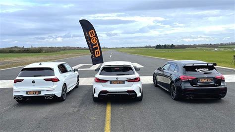 Video VW Golf R Vs BMW M135i Vs Mercedes A35 AMG