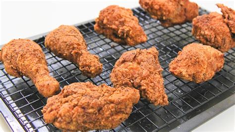 Super Crunchy Fried Chicken Video Recipe Youtube