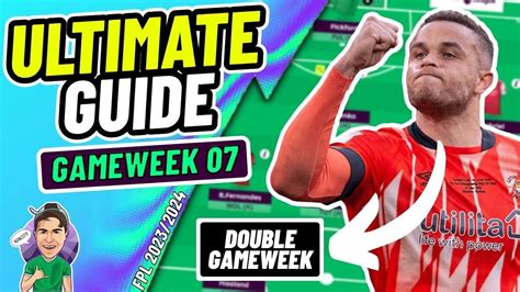 Fpl Double Gw Ultimate Guide Fantasy Premier League