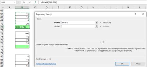 EXCEL Podstawowe funkcje przykłady i zadania