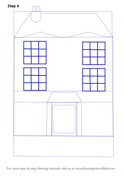 Learn How To Draw A Mansion Other Places Step By Step Drawing Tutorials