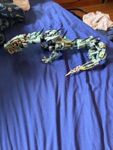 Lego The Ninjago Movie Green Ninja Mech Dragon Used Complete No