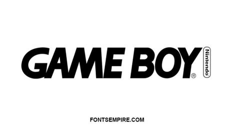 Gameboy Font Free Download Fonts Empire