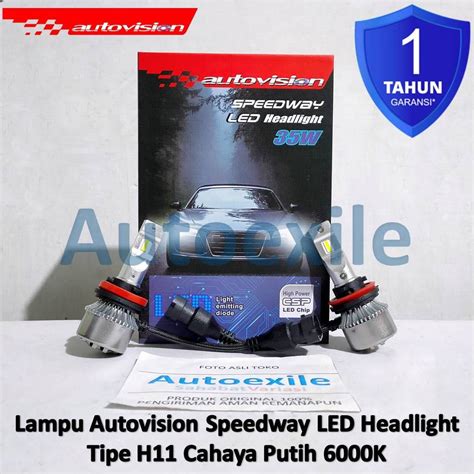 Jual Autovision Speedway Led Headlight H W White Putih K