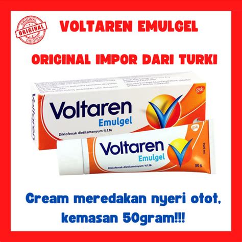 Jual Voltaren Emulgel Gram Gel Salep Otot Pereda Nyeri Keseleo