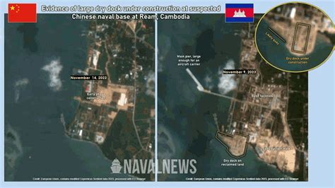 New Satellite Images Reveal Cambodias New Chinese Built Navy Base Will