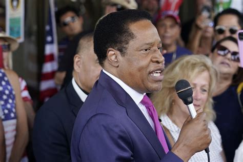 Conservative Radio Host Larry Elder Announces 2024 Gop Bid For