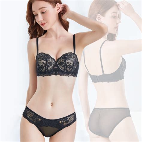 Summer Triangle French Women Underwear Panty Cut Out Sexy Lace Underwear Set Lingerie And Sexy