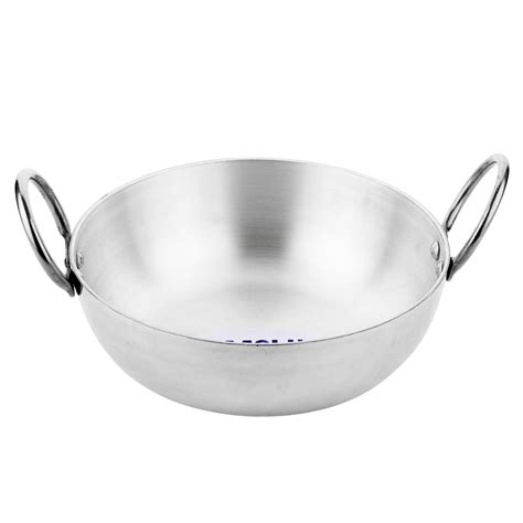 Buy Imphi Premium Range Of Aluminum Kadhai Deep Frying Kadai Without